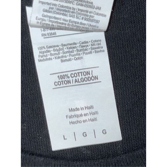 Gildan Sek Apparel USA Top Hat Skull T Shirt Size Large #62 - Picture 6 of 6